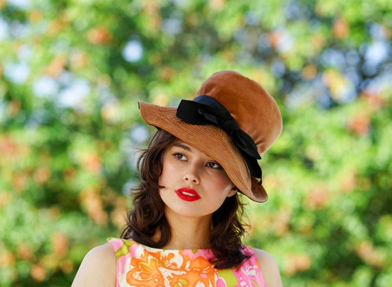 Mr John Vintage Mod Hat 1960s Hat 