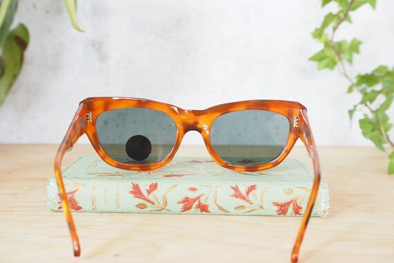 Vintage Sunglasses 1980s Multicolor brown tone Ne… - image 6