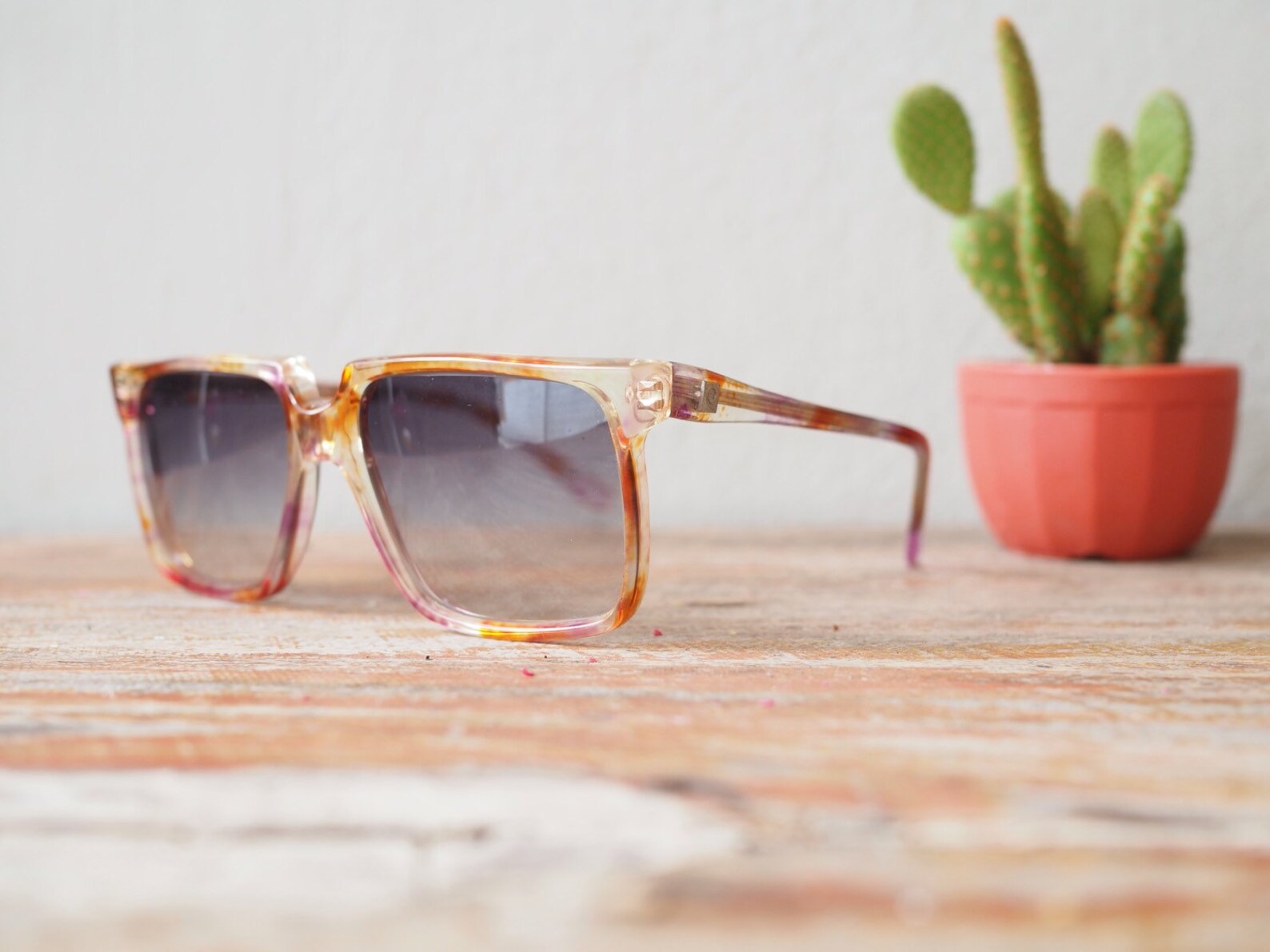 Vintage Sunglasses by Pierre Cardin Nice Multi-color Frame - Etsy