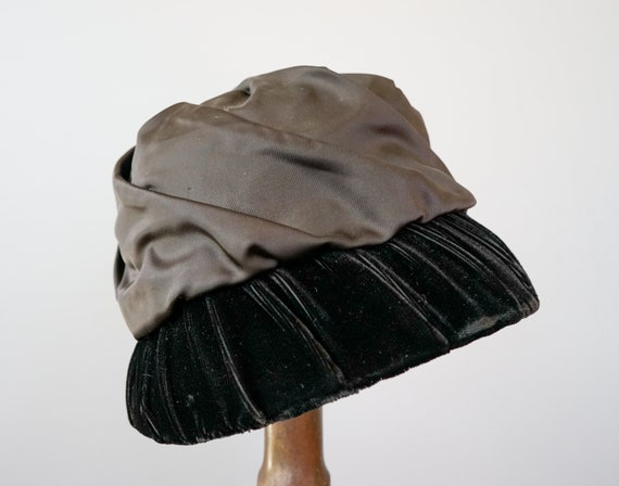 Vintage Bucket Hat, Cloche Hat, 1950s-60s Hat, Vi… - image 6