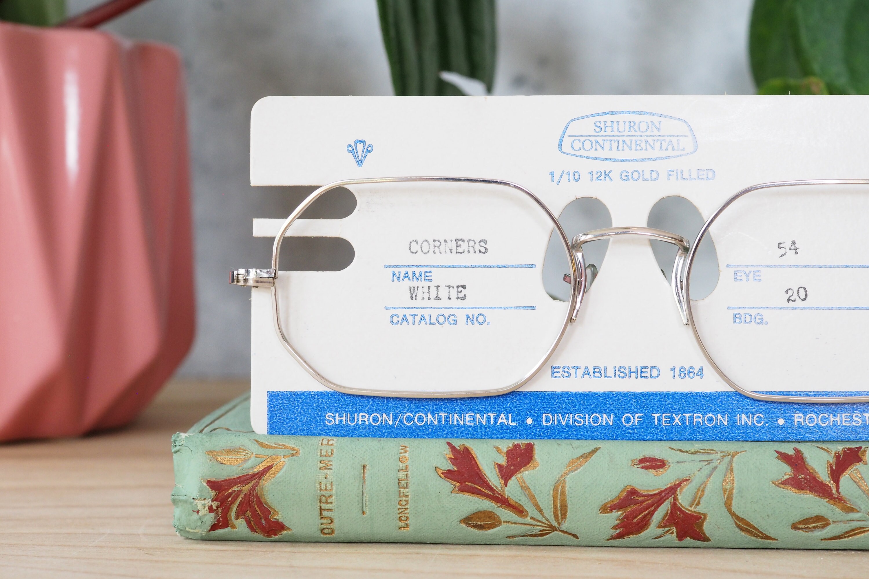 Vintage Shuron Eyeglasses 1930s/wire Rim 1/10 12K Gold Filled