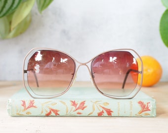 Vintage Tura Sunglasses 1970's New old Stock/Vintage/70's Made In Japan Floating lens