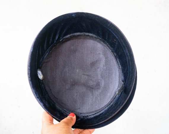 Vintage Half Hat, Vintage tilt Hat, Vintage Hat, … - image 10