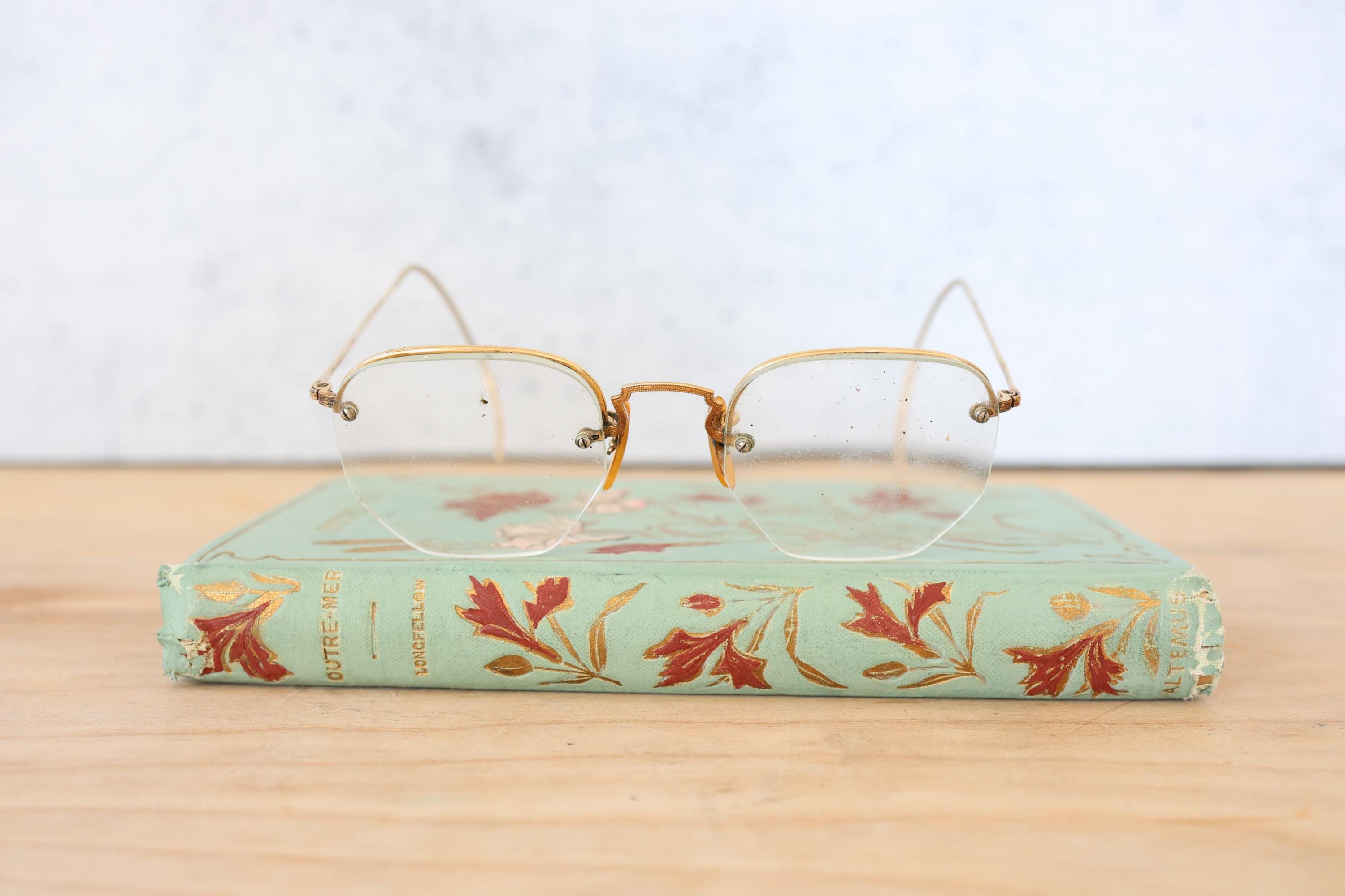 Universal Vintage Eyeglasses Frame 12k GF Gold Tone Unisex Glasses 50[]20 534 12k Gf In Eyeglass Frames for sale | eBay main image 2