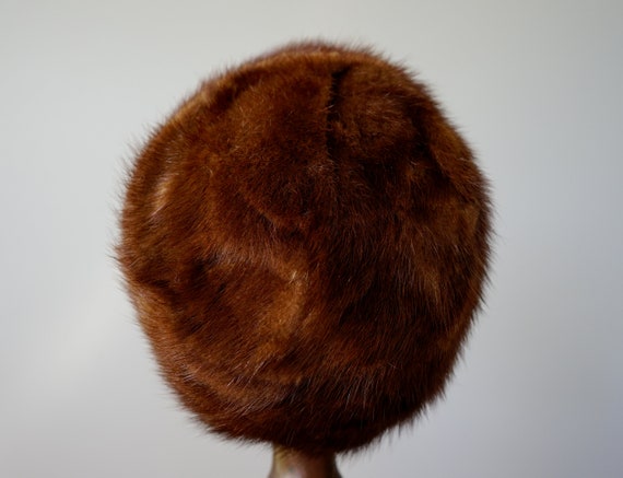 Vintage Fur Mini Pillbox Hat, Vintage Hat, Vintag… - image 10