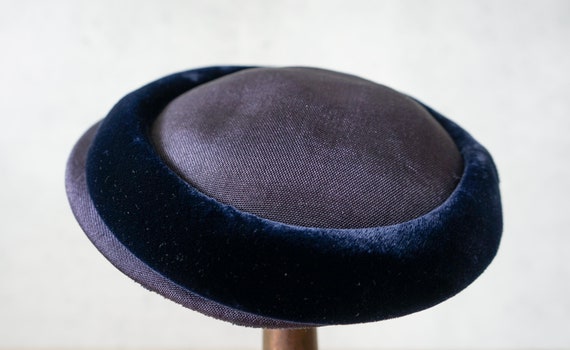 Vintage Half Hat, Vintage tilt Hat, Vintage Hat, … - image 6