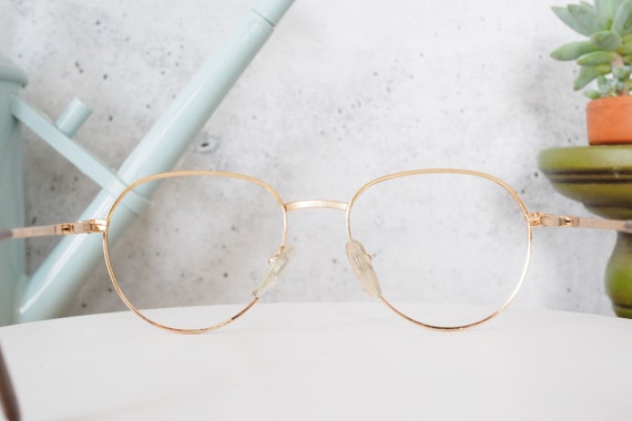Vintage eyeglasses 1990's Frames/eyeglass/hipster… - image 8