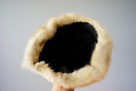 Vintage Fur Hat, Vintage Cloche Hat, Vintage Hat,… - image 10