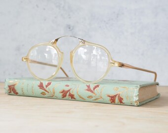 Punto Picco Facile Da Leggere Occhiali Da Vista Anni 80 Uomo Solitudine Monarca - Foto 6