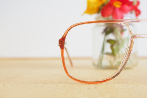 Vintage eyeglasses 1970s Frames Multi color tone … - image 4