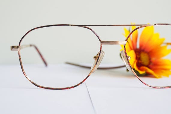 Vintage 1970s Aviators By Liberty Optical/ Gold T… - image 3