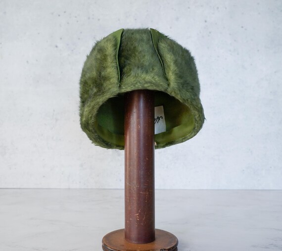 Vintage Fur Felt Pillbox Hat, Vintage Women Hat, … - image 5
