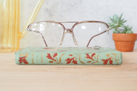 Lunettes De Vue LEVEL LE 2273 MIEL 54/16 Femme Marron Rayé Transparent Carrée Cerclée Classique