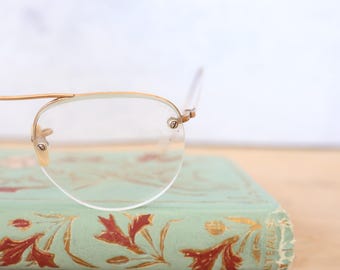 Vintage Shuron Eyeglasses 1920s/wire Rim/eyeglasses Cable  display picture 1