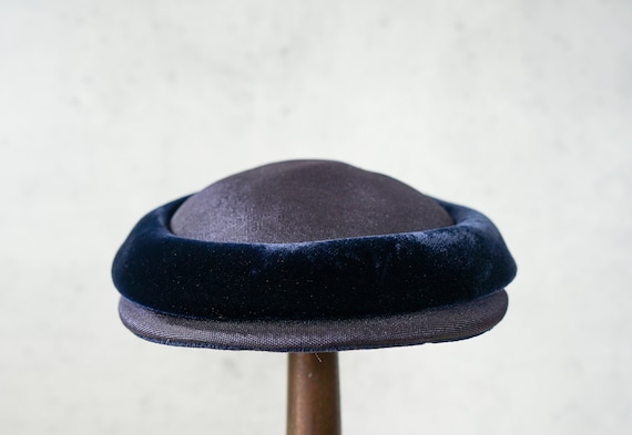 Vintage Half Hat, Vintage tilt Hat, Vintage Hat, … - image 5