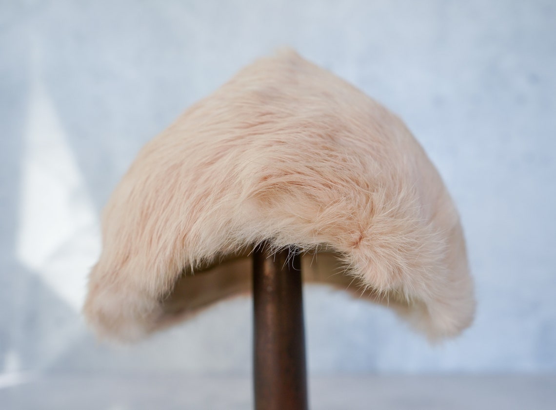 Bordo Per Cappello Vintage Fiori Ruffly Creamsicle, Fornitore Cappelli KA6