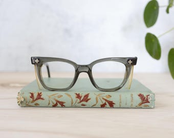 Gafas de seguridad vintage de los años 70, monturas/gafas/gafas/hipster/retro, fabricadas en EE. UU.