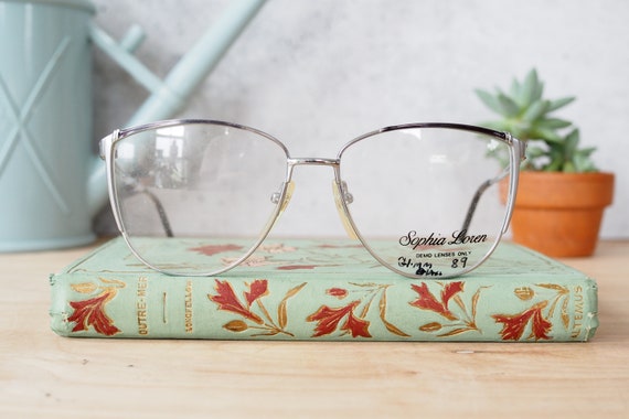 Vintage eyeglasses 1990's Frames/eyeglass/hipster… - image 3