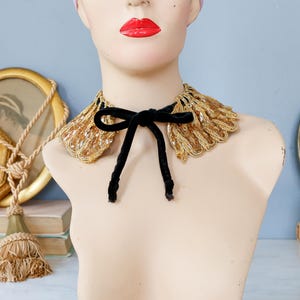 Sequin Collar - Etsy display picture 1