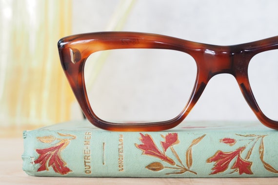 Vintage Cat Eye Glasses 1960's Cateye  Made In Fr… - image 3