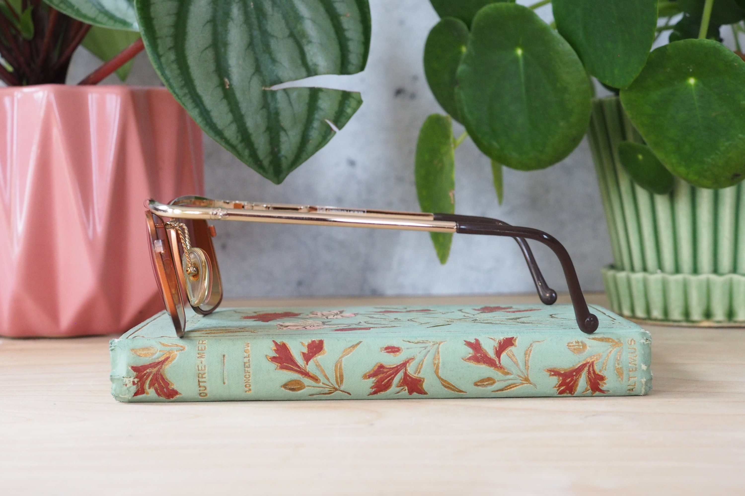 Vintage Christian Lacroix Eyeglass 1980s Austria Multicolor Unisex Christian Lacroix 7324 60 Vintage Eyeglasses Frame – Ed  main image 2