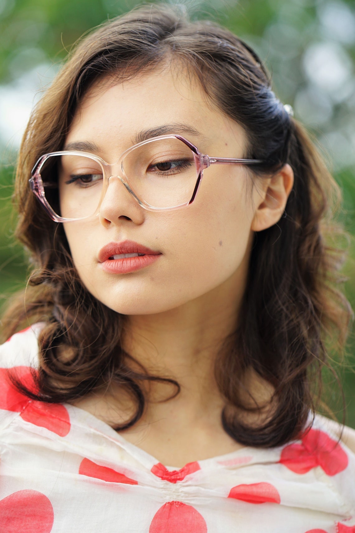 Vintage Eyeglasses 1970's Frames Glasses Made in USA by Etsy