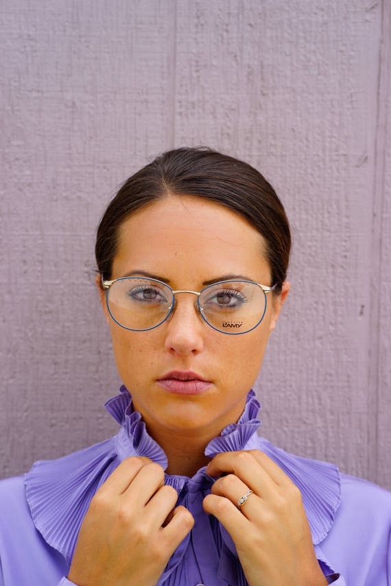 Vintage Eyeglass Wire Rim 1990s By Lamy New Old S… - image 1