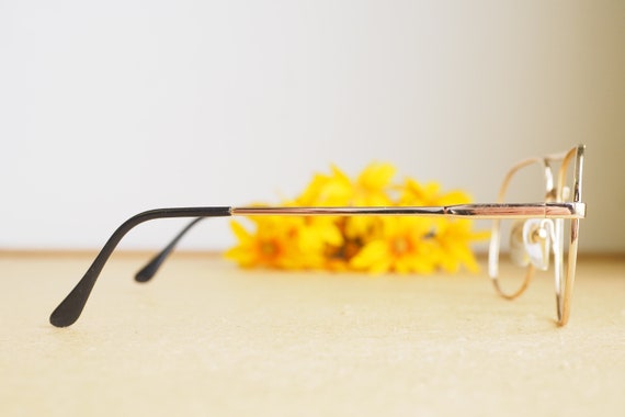 Vintage Aviator Eyeglasses 1980s/Glasses/New Old … - image 7