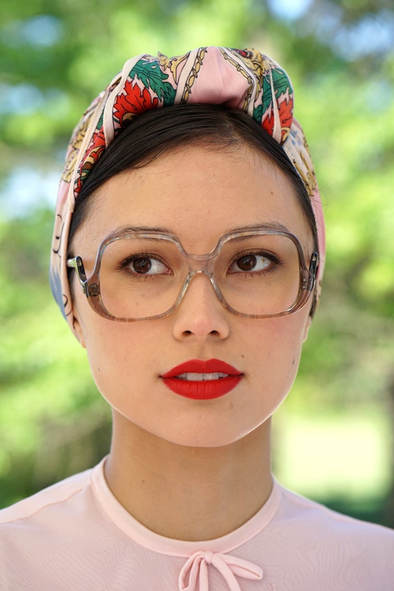 Vintage eyeglasses 1970's Frames/eyeglass/hipster/