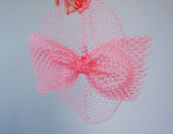 Vintage Bow Veil, Whimsy Hat, Birdcage Hat, Vinta… - image 9