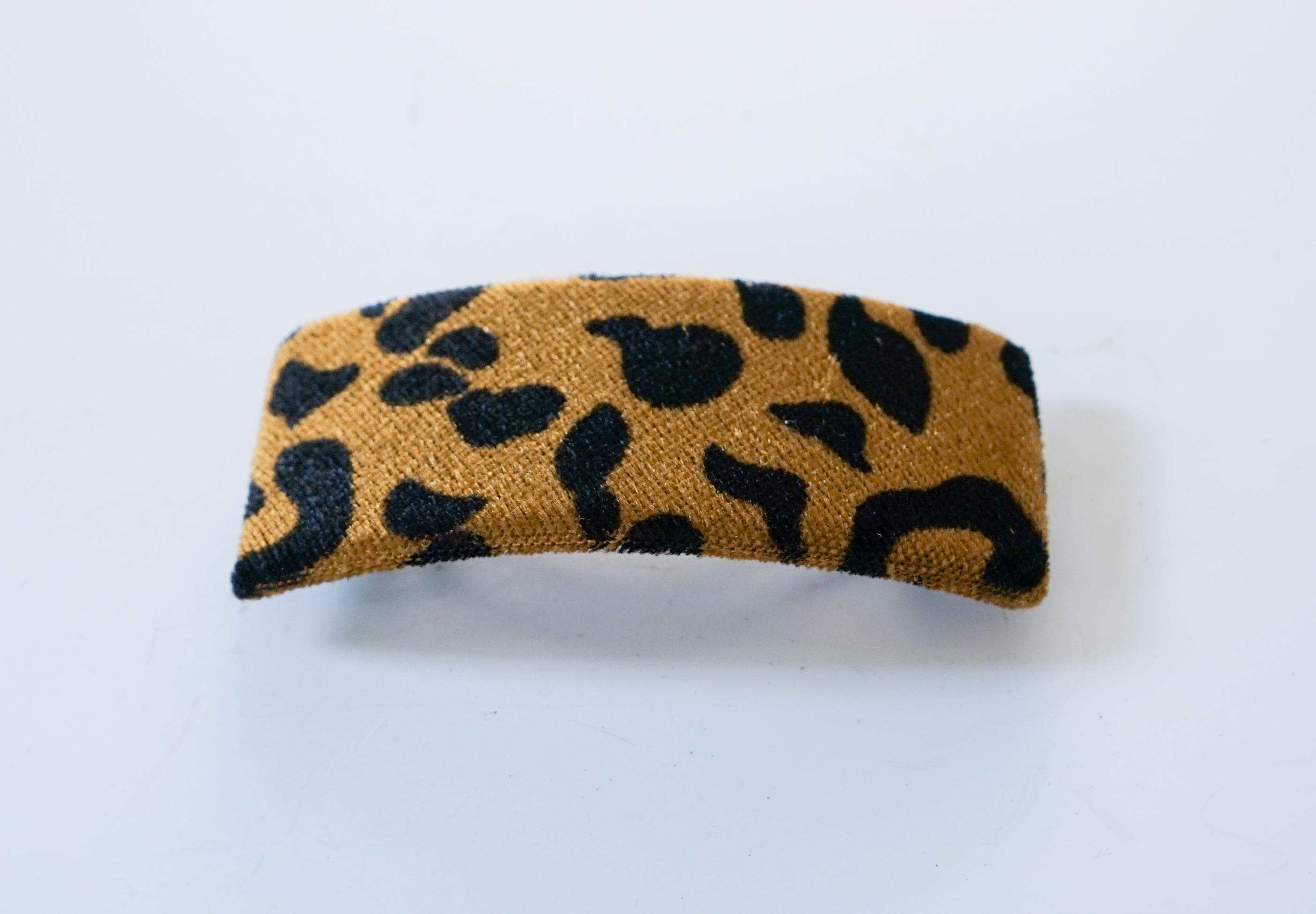 Leopard Print Hair Clips Set Vintage Bold! Amazon.com : Fosrisix Pack Resin Leopard Print Hair Clips  main image 3
