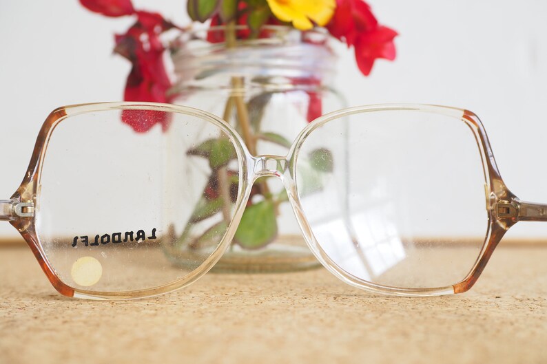 Vintage Eyeglasses 1970s Frames Made in Hong Kong by Landolfi Etsy