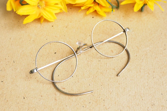 Vintage Eyeglasses 1920s/spectacles/round Eyeglass/hipster/glasses/frames  by Shuron Optical Gold Filled Glasses - Etsy Denmark