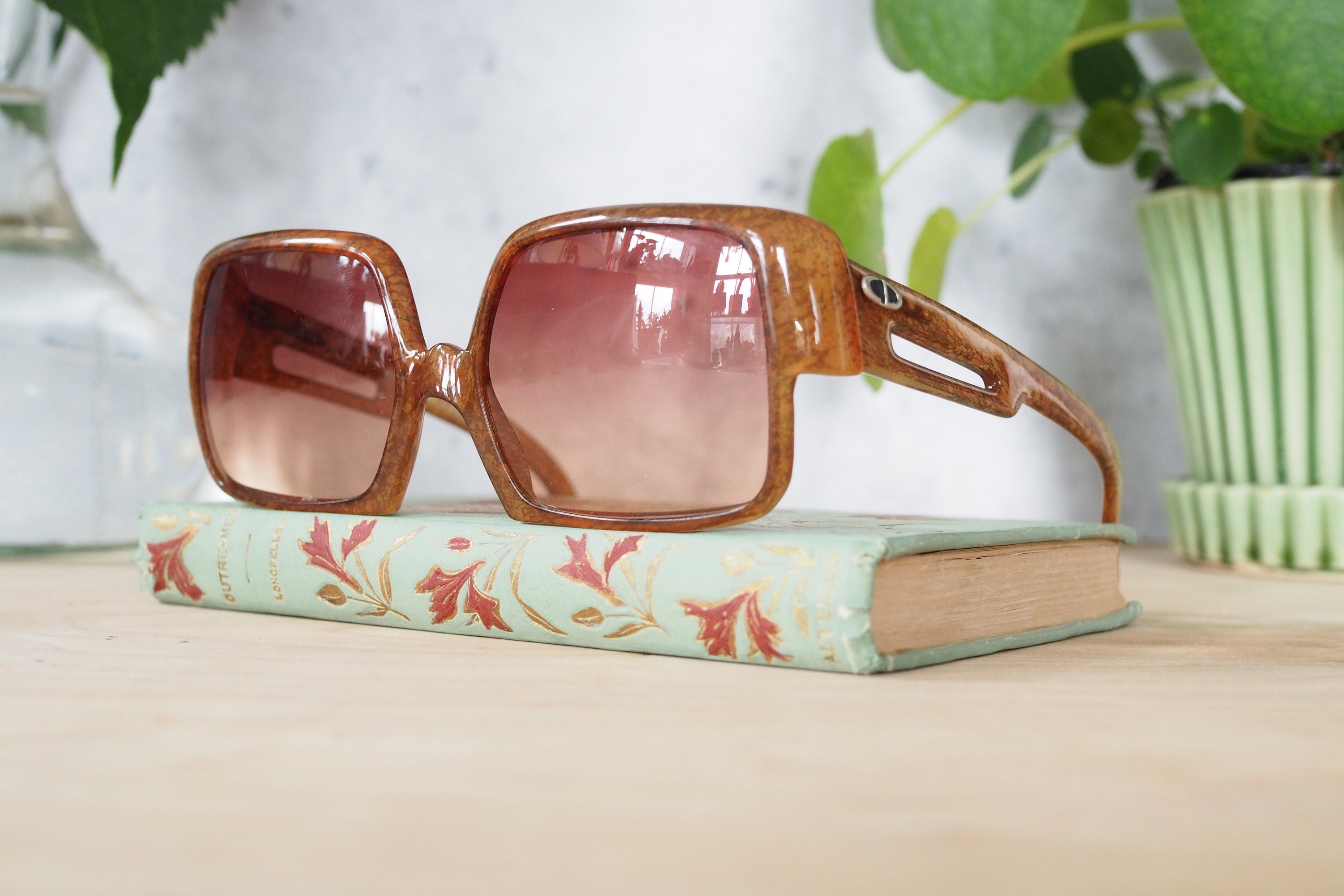 Vintage Sunglasses Christian Dior Sunglasses 1970s Made in Vintage Sunglasses Christian Dior Sunglasses 1970s Made in