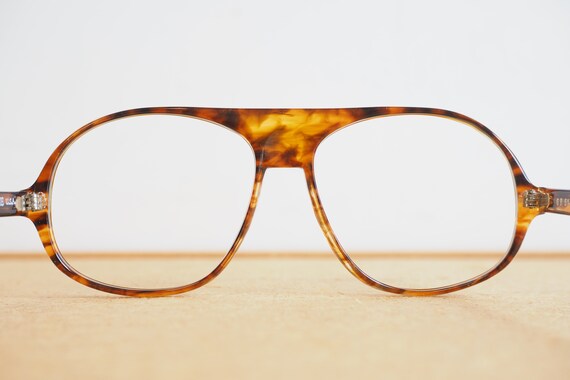 Vintage Eyeglasses 1970's Frames Aviator Style Gl… - image 8