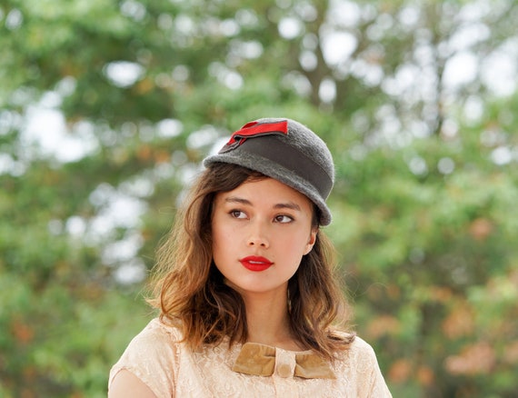 1950-1970' 女性用ウール・フェルトハットセット