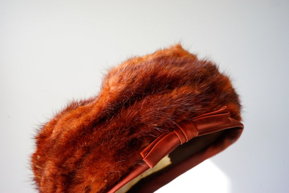 Vintage Marche Fur Pillbox Hat with Box, Vintage … - image 8