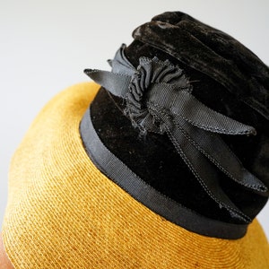 Vintage Straw Boater Hat, 1930s-1940s Hat, Vintage Hat, Vintage Women Hat, Sun Hat, Summer Hat, Kentucky Derby Hat, Vintage Wide Brim Hat image 8