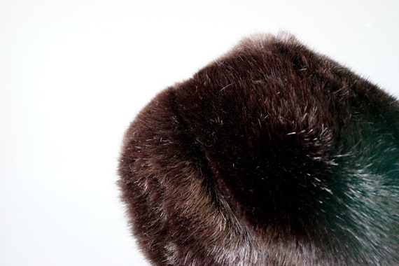 Vintage Rabbit Fur Cossack Hat, Cloche Hat, Vinta… - image 9