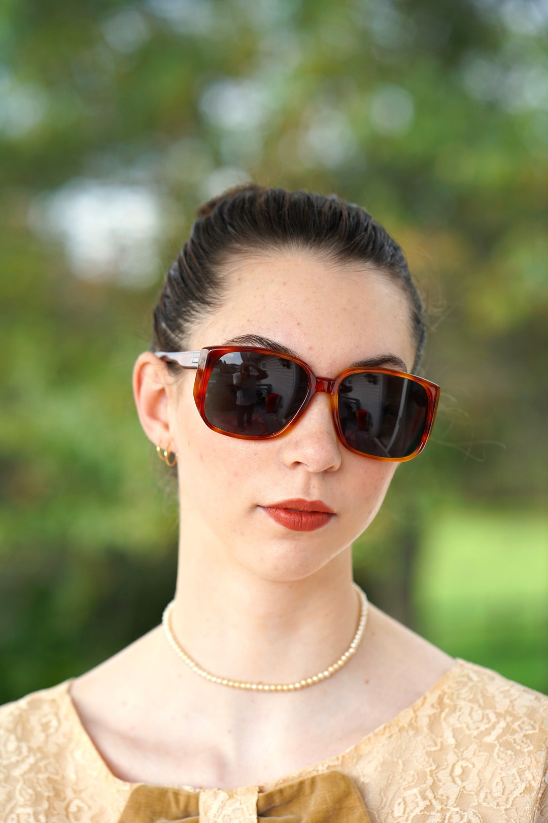 Vintage Sunglasses 1990s by Emilio Pucci New Old Stock Made in
