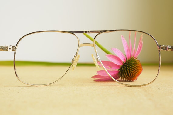 Vintage 70s Eyeglasses/Aviator/New Old Stock/1970… - image 6