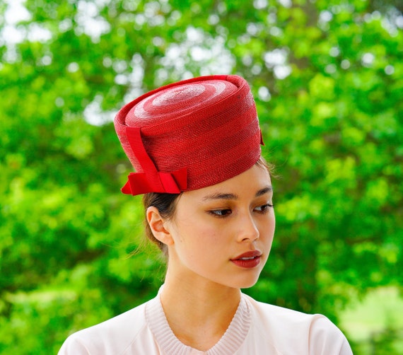 Vintage pillbox sales hats for sale