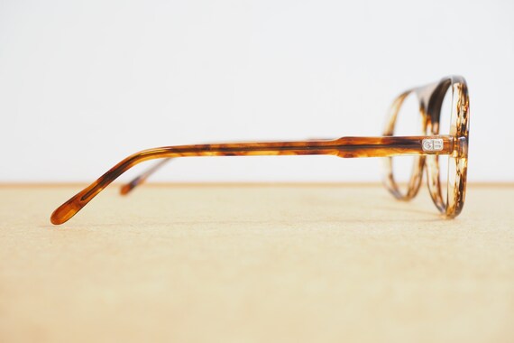 Vintage Eyeglasses 1970's Frames Aviator Style Gl… - image 7