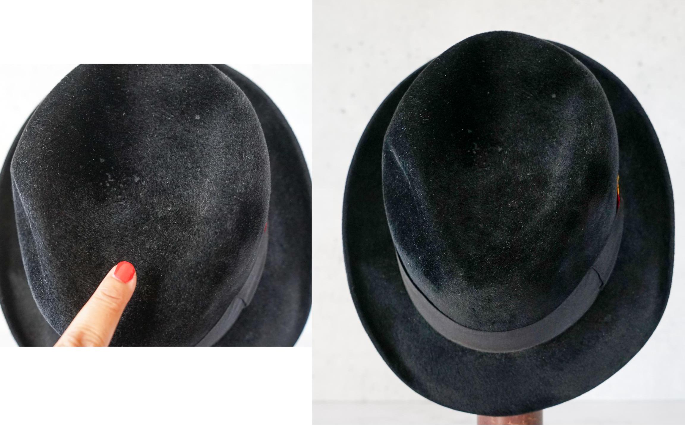 Vintage Fur Felt Fedora Hat, Vintage Hat, 1950s-60s Hat, Fall