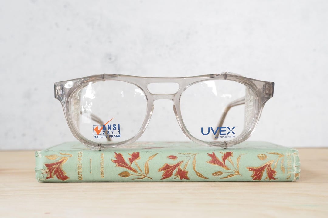 Vintage Safety Glasses Eyeglasses 1980s/glasses/new Old
