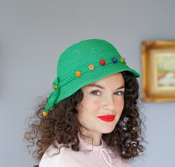 Vintage Everitt Spunwoven Hat, Vintage Knit Hat, … - image 3