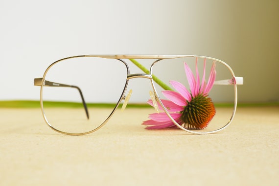 Vintage 70s Eyeglasses/Aviator/New Old Stock/1970… - image 1