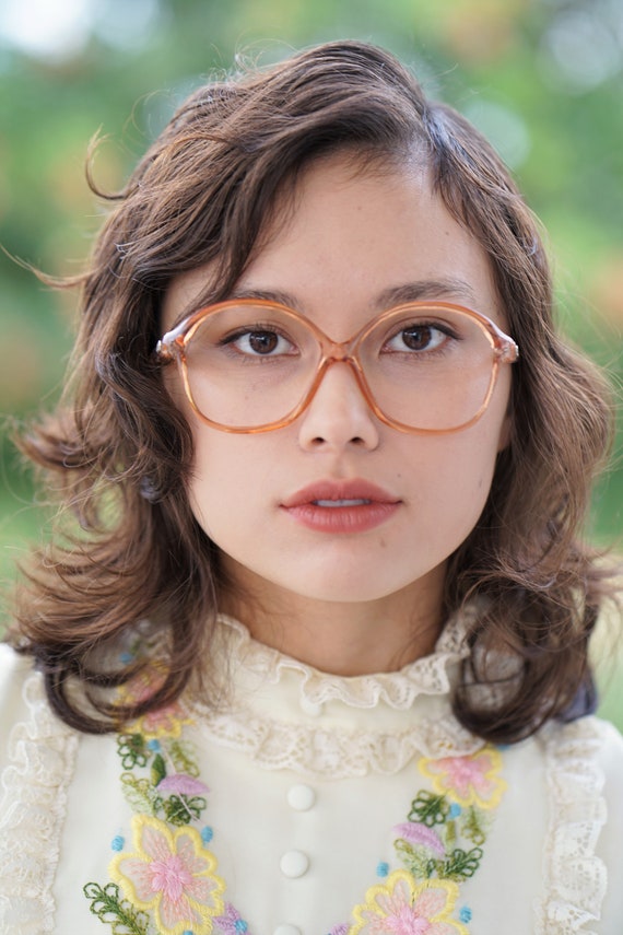 Vintage Oleg Cassini Eyeglasses 1970s Made in Honk Kong New Old