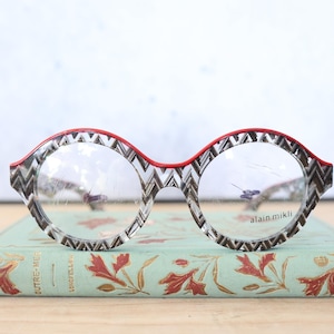 Alain Mikli Eyeglasses /Glasses/hipster/frames/multicolor gorpcore Hand made in Italy