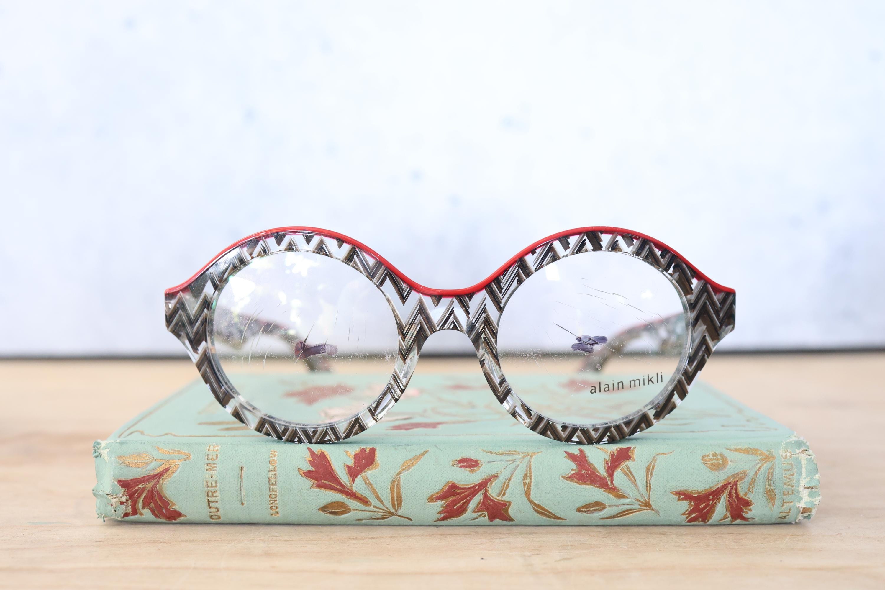 Alain Mikli Eyeglasses /glasses/hipster/frames/multicolor 